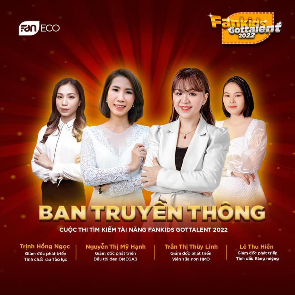 Ban truyền thông chương trình Fankids got talents 2022