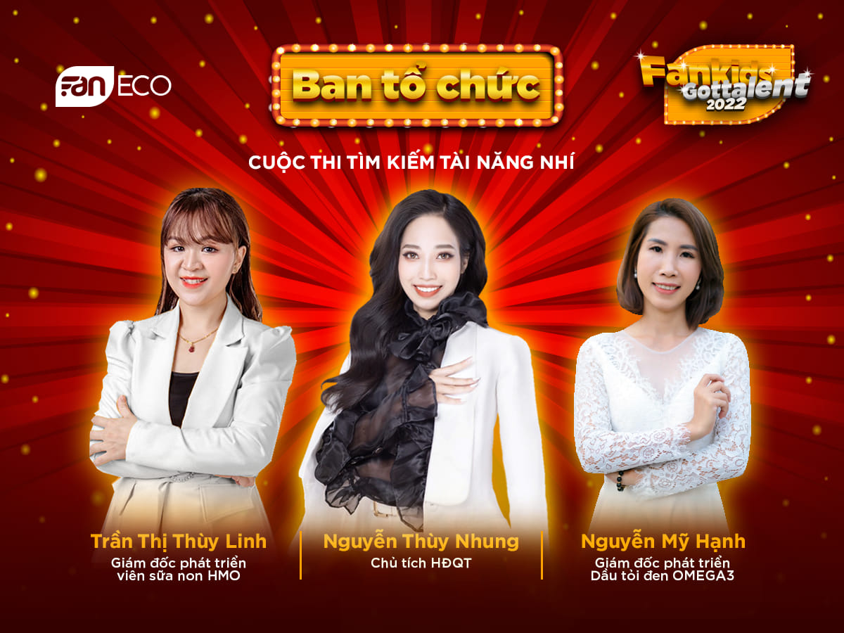 Ban tổ chức chương trình Fankids Got Talents 2022