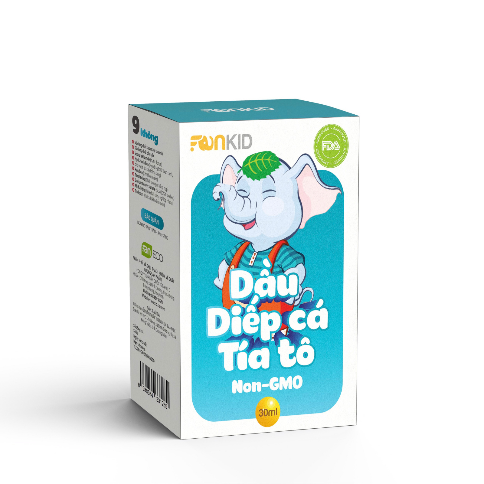 DẦU DIẾP CÁ- TÍA TÔ